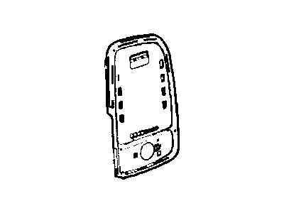 Dodge 68010095AA FRAME Mirror