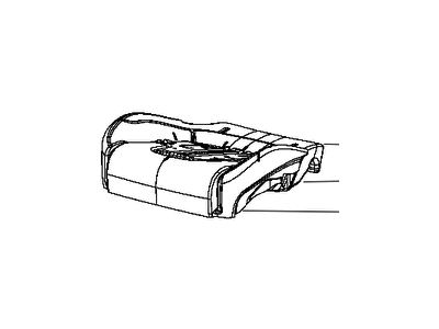 2017 Chrysler 200 Seat Cushion - 68137149AF