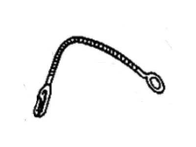 Mopar 3461663 Cable, Automatic Adjust, W/9 X 2 1/2" Brake, H.D. Drum