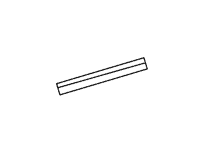 Mopar 55372109AA Molding Rear Door