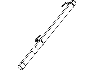 Dodge 52121124AA PIPE Exhaust Extension