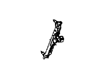 Jeep YV89DW1AC ADJUSTER Seat Belt Turning Loop