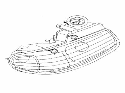 Mopar V7107040AA Headlamp Assembly