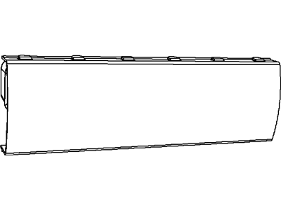 Dodge 68082494AD KNEEBLOCKER Steering Column Opening Inflatable