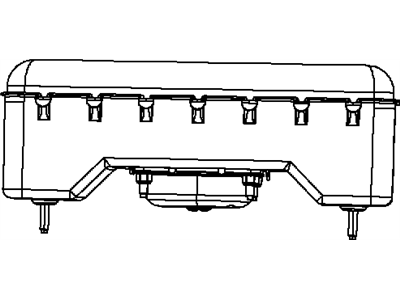 Dodge 68083483AH AIR BAG Passenger