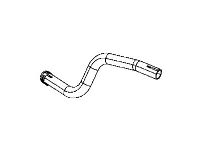 Mopar 5058398AF Hose Radiator Outlet
