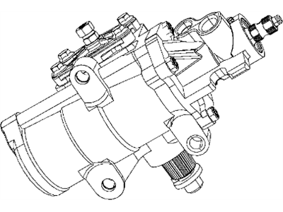 Mopar 68236674AA Gear Power Steering 68236674AA Mopar Gear Power Steering Illustration 1 of 1