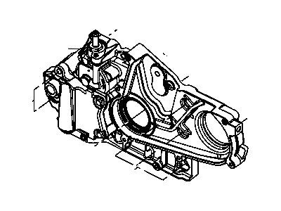 Jeep 68142811AA HOUSING Timing Case
