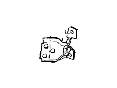 Jeep 55136481AD HINGE Door Half Upper