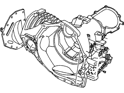 Mopar 4883522AA Case Transaxle 4883522AA Mopar Case Transaxle Illustration 1 of 1