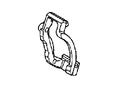 Dodge 5080557AB ADAPTER Disc Brake Caliper