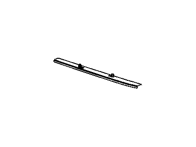 Jeep 55157467AA BRACKET Bumper Includes Attaching Pins
