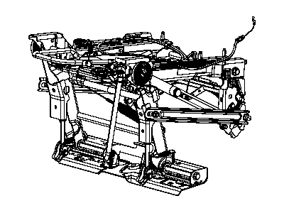 Dodge 68193888AA RISER Seat