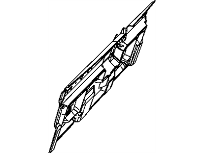 Mopar 55361486AB Silencer Panel Inner Cab Panel Inner Silencer