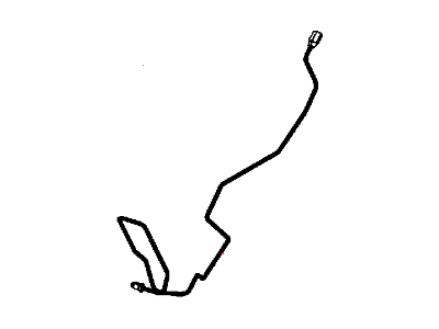 Jeep 4779890AA TUBE Brake HCU To Junction Block Left