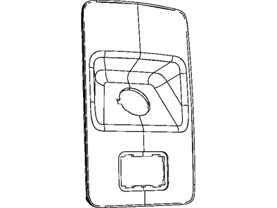 Dodge 1VF33GT5AA END CAP Console