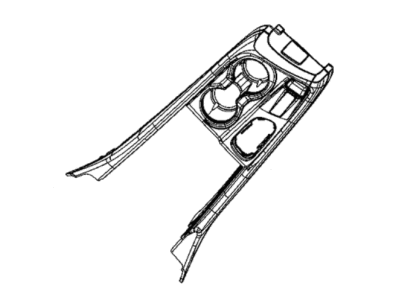 Mopar 7EB29LA8AA Bezel Gear Shift Indicator