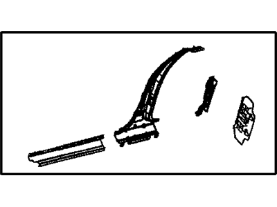 Dodge 5066269AA REINFORCEMENT Body Side Aperture See Note