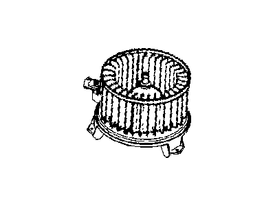Jeep Compass Blower Motor - 5191345AB