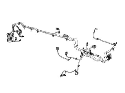 Jeep 68287850AB WIRING Front End Module