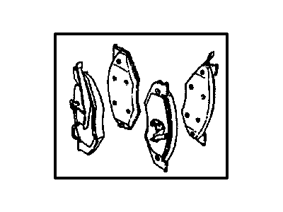 Dodge 5003921AA Front Pads