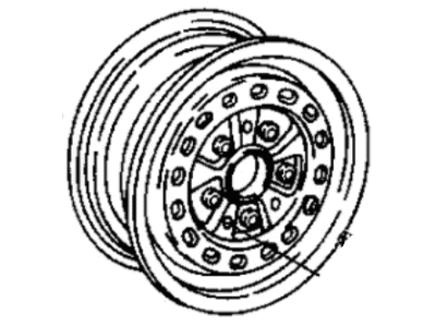 1994 Dodge Grand Caravan Spare Wheel - 4684216