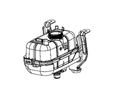 Jeep 68364312AB BOTTLE Coolant Recovery