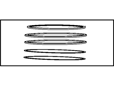 Dodge Piston Ring Set - 68032259AB