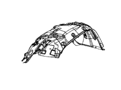 Jeep 68469508AA SHIELD Splash Front