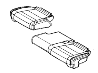 Jeep 7FB28LR5AA COVER Rear Seat Cushion
