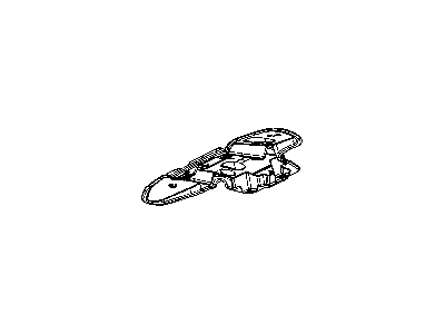 Mopar 5028733AA Bracket Overhead Console