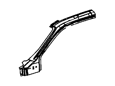Mopar 5112828AB Reinforcement A - Pillar Upper