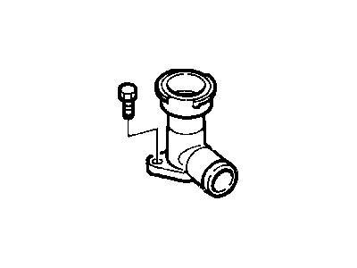 Chrysler MD308982 Connector Pipe