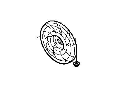 1997 Chrysler Sebring Engine Cooling Fan - 4798545
