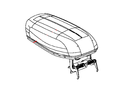 Mopar 1WZ791V5AD Armrest Console