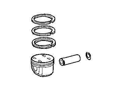 Mopar 5135006AA Piston 5135006AA Mopar Piston Illustration 1 of 1