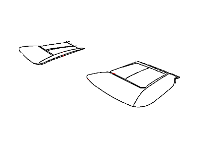 Mopar 1JM891D5AA Cover Front Seat Cushion Mopar 1JM891D5AA Cover Front Seat Cushion