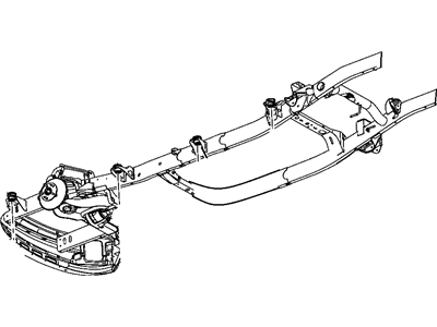 Dodge 55366481AB CUSHION Body Hold Down