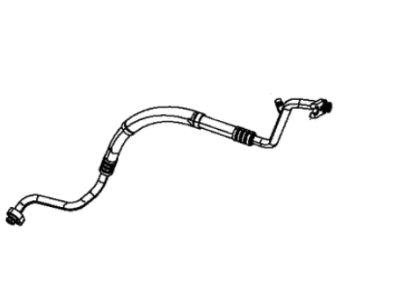 Ram 68437123AA LINE A/C Suction Includes: Gasket, O-Rings, Valve Core, Cap, Clips