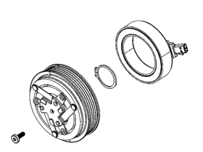 Jeep A/C Clutch - 68319158AA