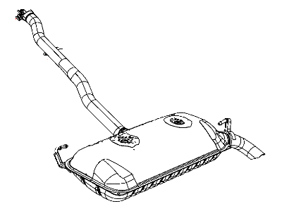Mopar 5147216AC Muffler And Tailpipe Exhaust