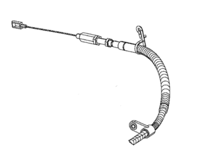 Mopar 4726609AC Front Cable Mopar 4726609AC Front Cable