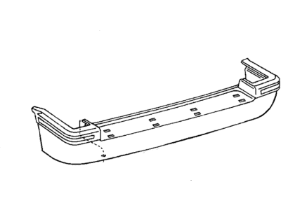 Jeep 55032692 Bumper Cover