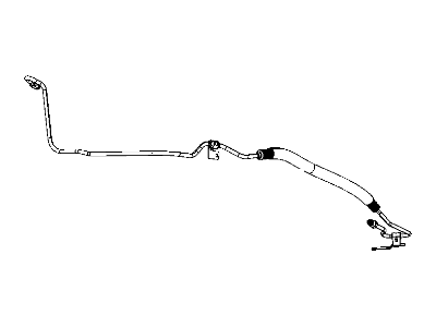 Jeep 5105975AF HOSE Power Steering Pressure