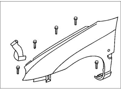 Mopar 5012673AD Fender Front