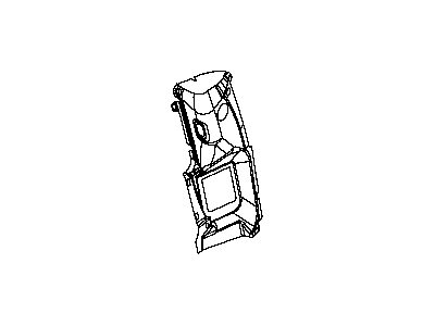 Mopar 4894773AB Extension Tail Lamp Opening