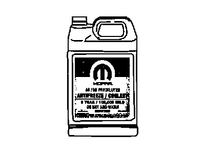 Jeep 68048953AB ANTIFREEZE Coolant Gallon