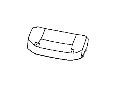 Ram 5YQ45JRRAA COVER Rear Seat Cushion Left