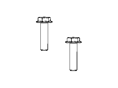 Mopar 6106286AA Bolt Hexagon Flange Head 6106286AA Mopar Bolt Hexagon Flange Head Illustration 1 of 1