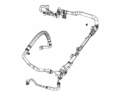 Jeep 68282108AB LINE A/C Suction And Liquid